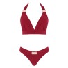 Maillot de Bain 2 pièces avec ornements dorés