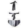 Maillot de Bain 2 pièces à ornements rectangulaires