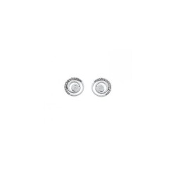 Boucles d'oreilles Femme Cerruti acier